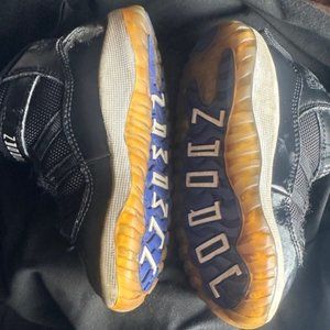 Nike Air Jordans Retro 11 Toddler Space Jam Black Sneakers 378040-003 Sz 7C